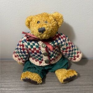 Boyds Bears Multicolor Knit Sweater‎ Bear